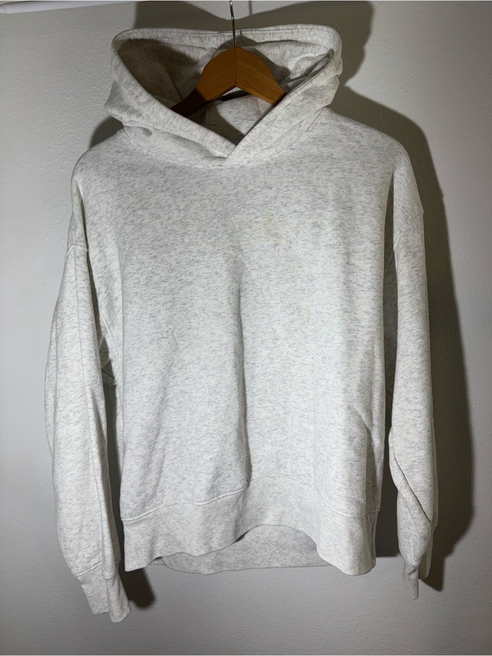 American Eagle Outfitters Light Heather Gray Hoodie